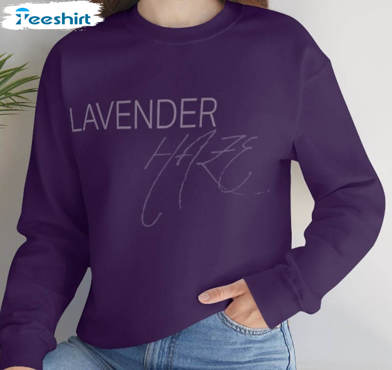 Lavender Haze Midnights Shirt, Anti Hero Trending Unisex Hoodie Crewneck
