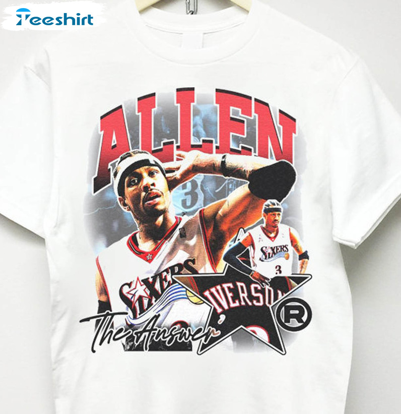 Allen Iverson Trending Shirt, Travis Scott Astroworld Crewneck Unisex Hoodie