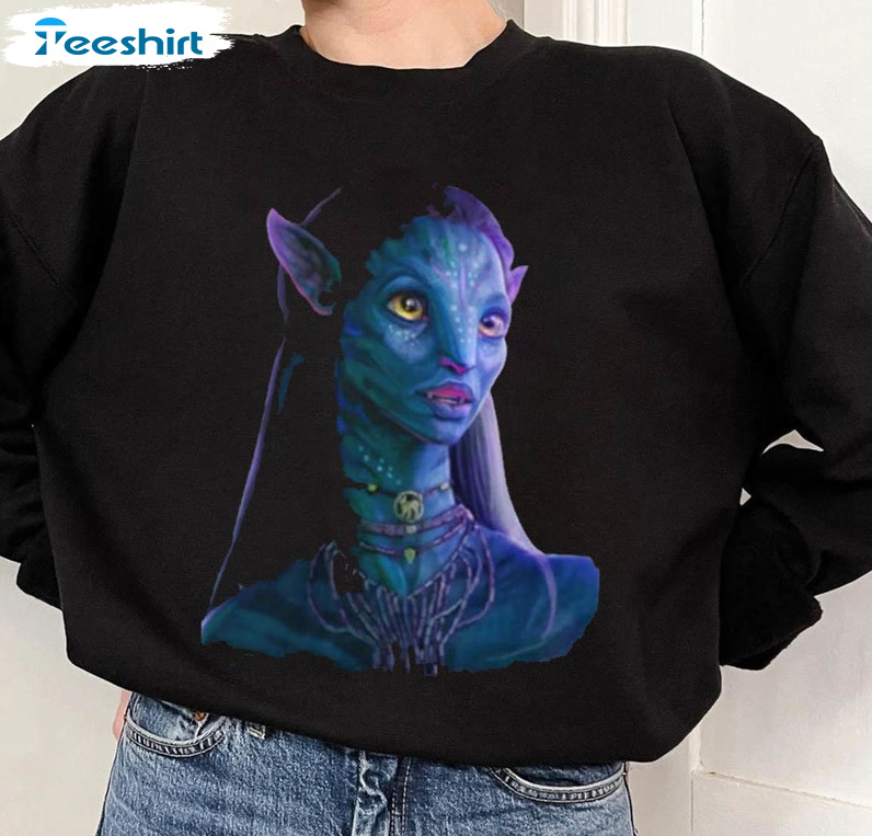 Neytiri Avatar Sweatshirt, Avatar The Way Of Water Crewneck Hoodie