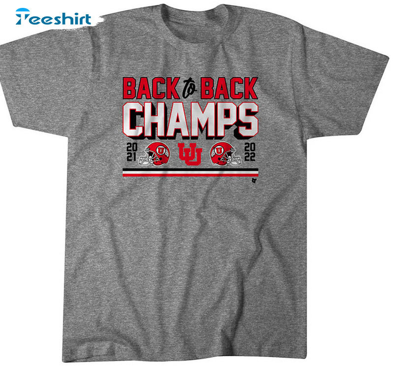 Back To Back Big Ten Champions Shirt, Michigan Football Tee Tops Long Sleeve