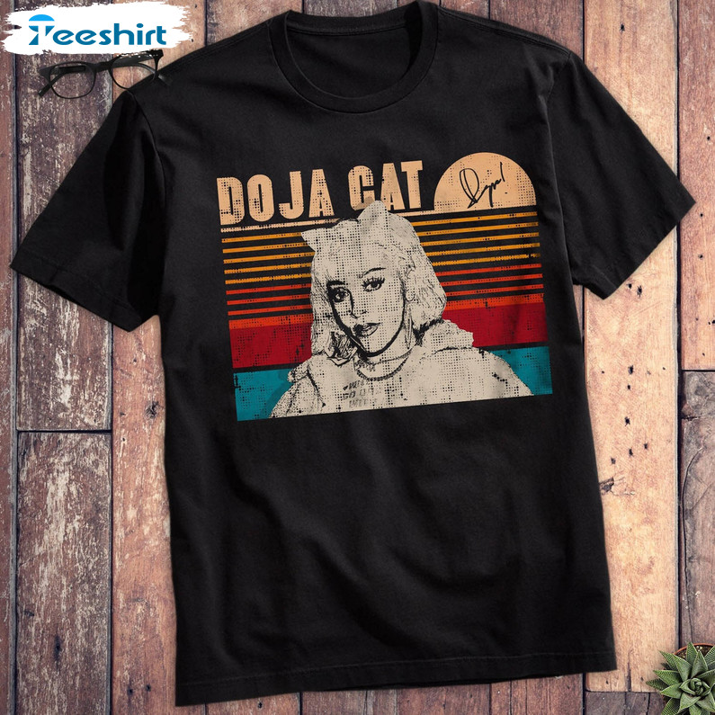 Doja Cat Hip Hop Singer Shirt. Doja Cat Tour 2022 Unisex T-shirt Long Sleeve