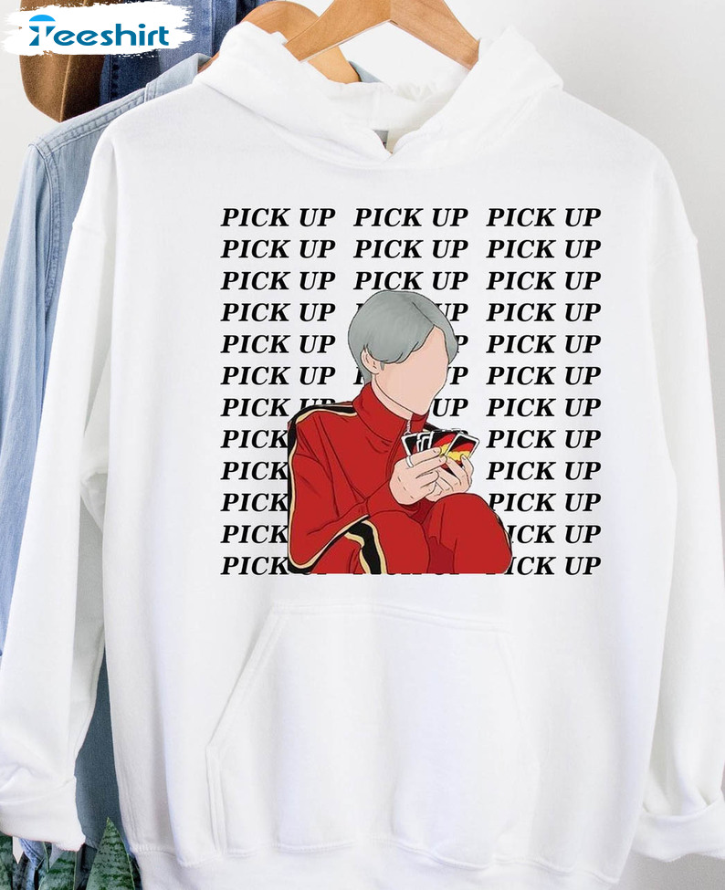 Pick Up Sweatshirt, Felix Bang Chan Crewneck Unisex Hoodie