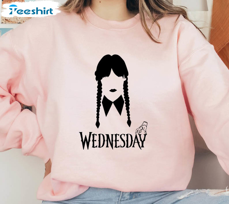 Wednesday Nevermore Academy Sweatshirt, Wednesday Addams Play The Cello -  Bring Your Ideas, Thoughts And Imaginations Into Reality Today