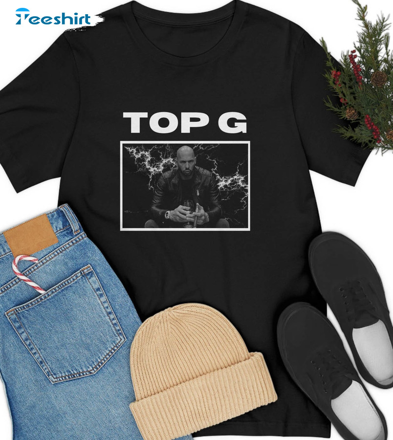 Top G Trendy Shirt, Andrew Tate Crewneck Unisex T-shirt