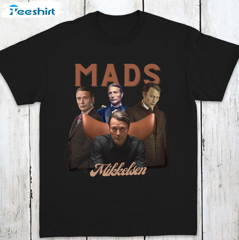 Mads Mikkelsen Shirt, Mads Mikkelsen Homage Tee Tops Sweater