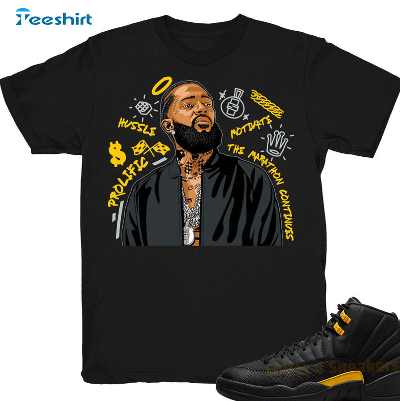 Black Taxi 12 Shirt, Nipsey Forever Fly Unisex Hoodie Crewneck