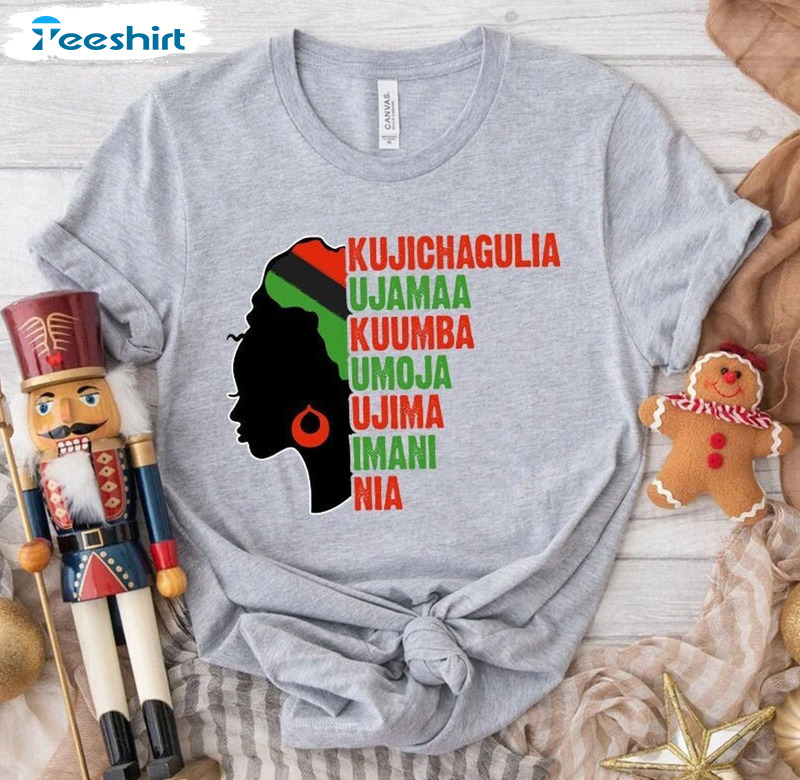 Happy Kwanzaa Funny Shirt, Christian Loves Long Sleeve Unisex Hoodie