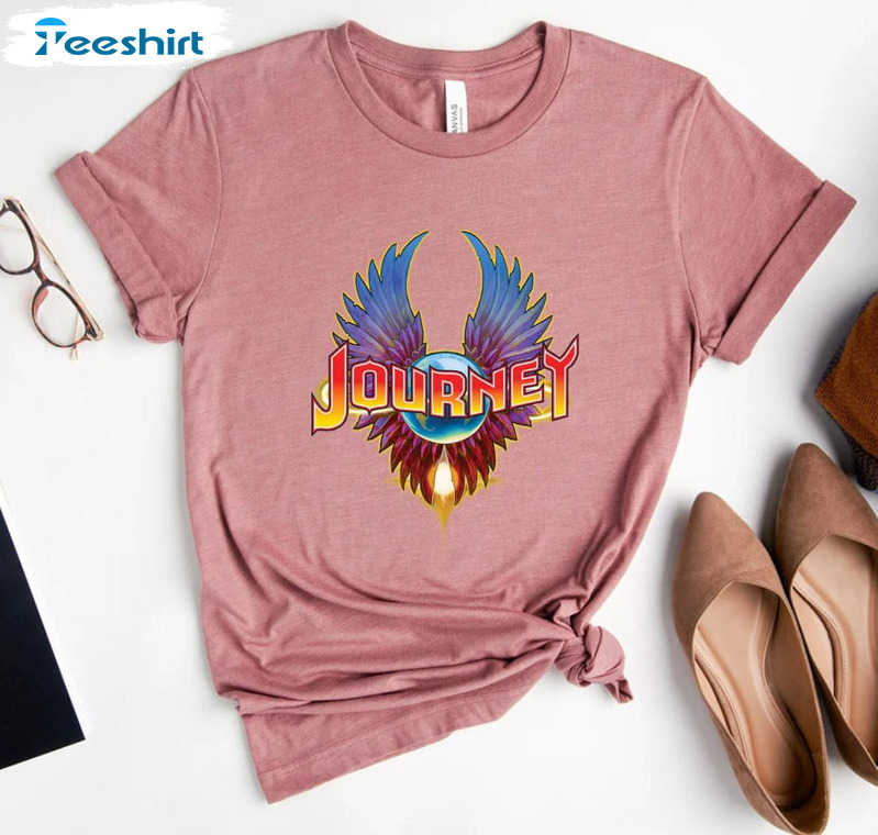 Journey Tour Shirt, Rock Band Trending Long Sleeve Unisex T-shirt