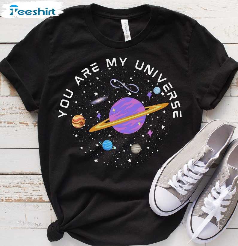 You Are My Universe Shirt, Bts Kpop Sweatshirt Unisex Hoodie