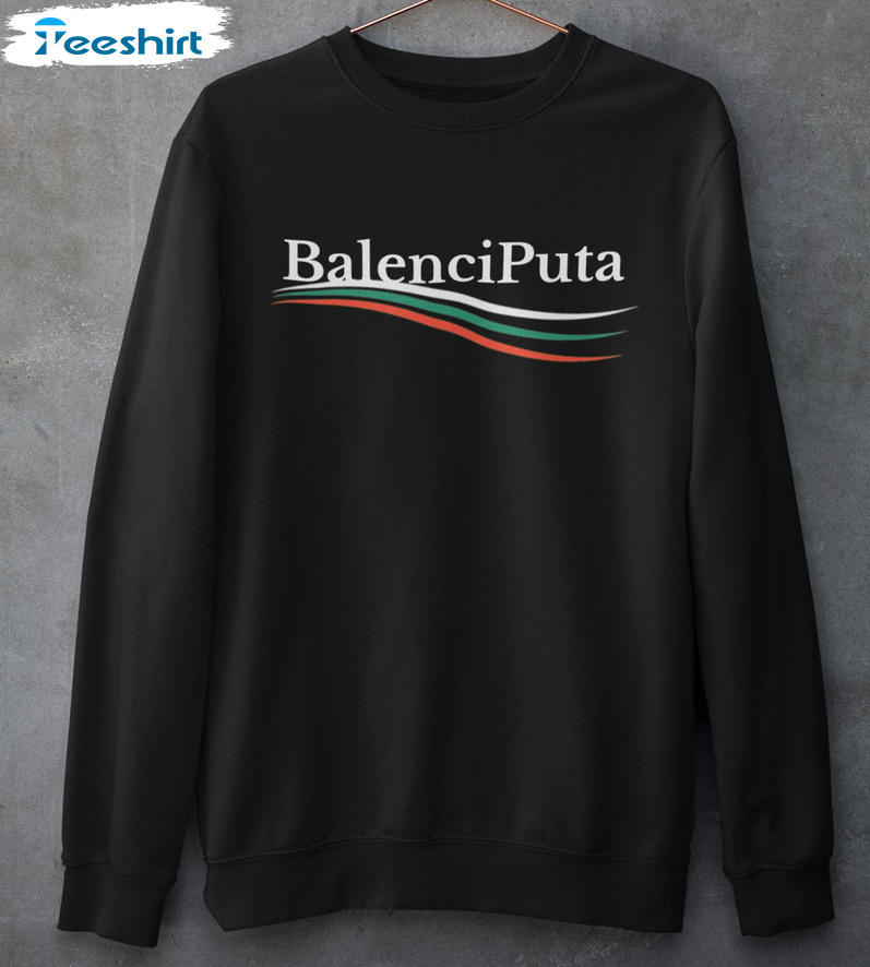 Balenciputa Sweatshirt, Funny Christmas Unisex T-shirt Short Sleeve