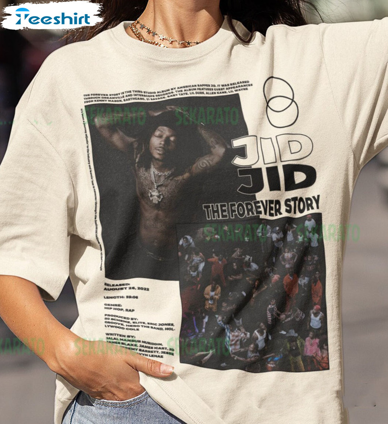 Mordrin springe generøsitet Vintage Jid The Forever Story Shirt, Trendy Long Sleeve Unisex T-shirt