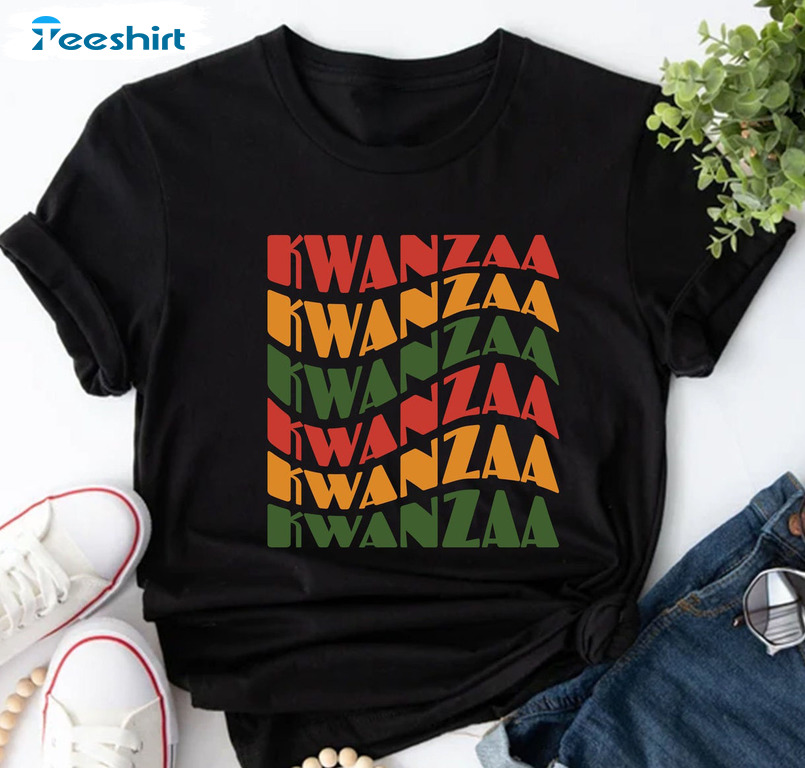 Kwanzaa Vintage Shirt, Judaism Long Sleeve Unisex Hoodie