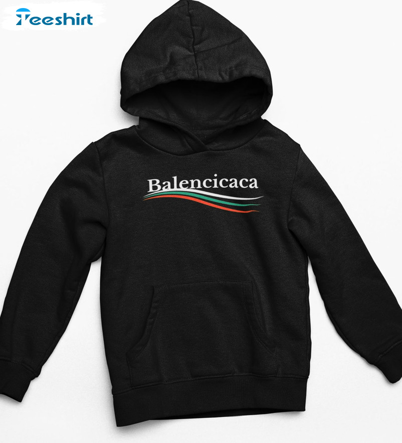 Balencicaca Funny Shirt, Vintage Tee Tops Short Sleeve