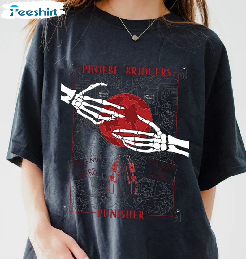 Phoebe Bridgers Shirt, Punisher Trending Tee Tops Unisex Hoodie