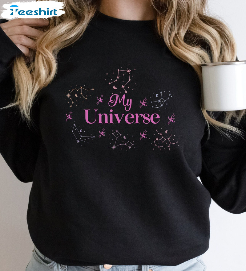 My Universe Shirt, Trending Bangtan Unisex Hoodie Long Sleeve