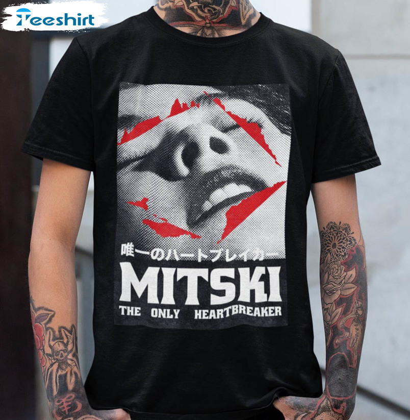 Mitski Poster Shirt, Mitski World Tour 2022 Crewneck Short Sleeve