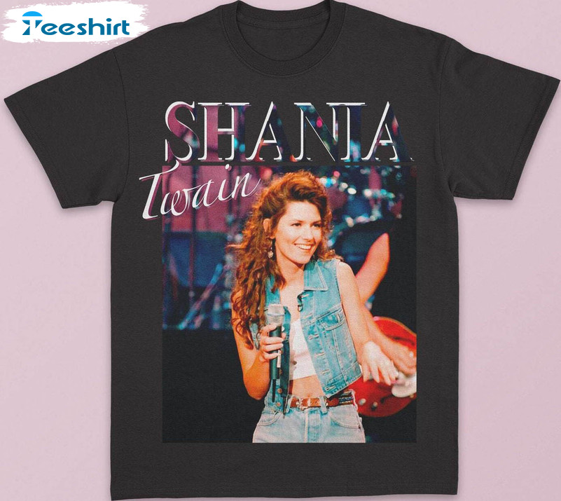 Shania Twain Shirt, Singer Music Sweatshirt Unisex Hoodie