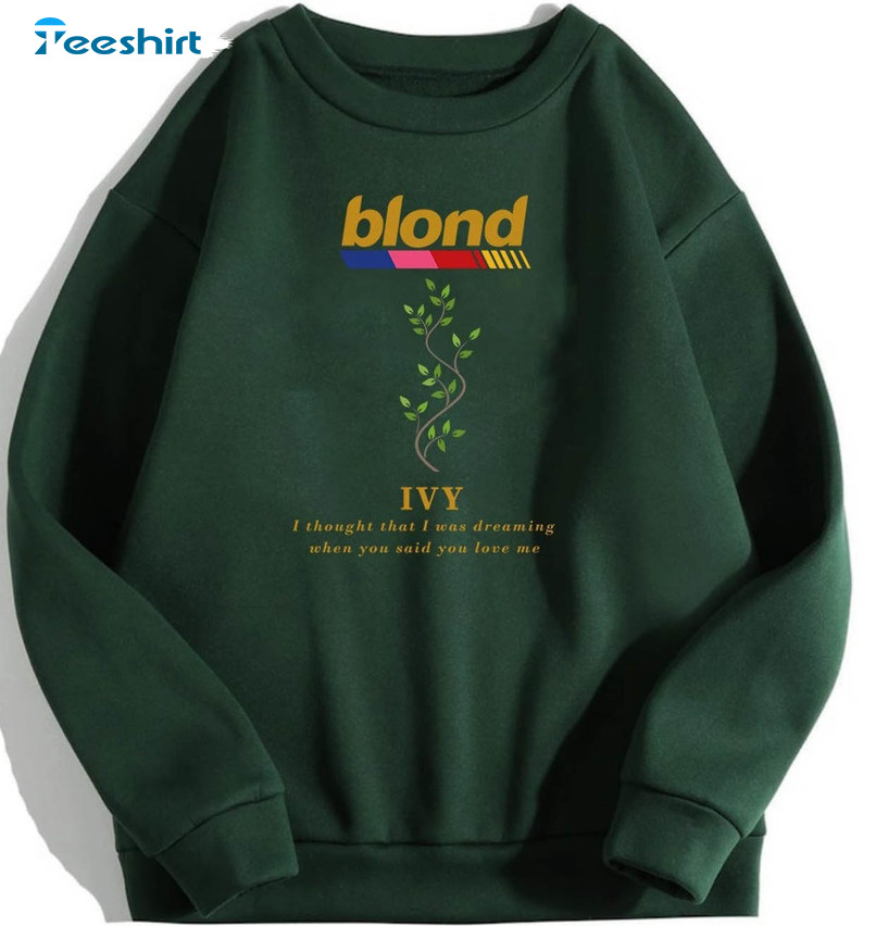 Frank Blond Ivy Sweatshirt, Orange Channel Unisex T-shirt Short Sleeve