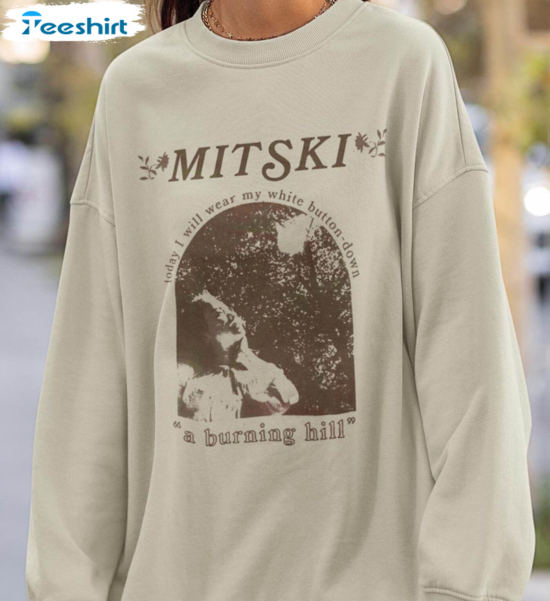 Mitski Laurel Hell A Burning Hill Shirt, Mitski World Tour 2022 Unisex T-shirt Crewneck