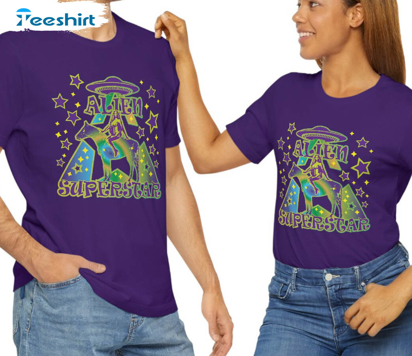 Alien Superstar Shirt, Beyonce Renaissance Album Long Sleeve Tee Tops