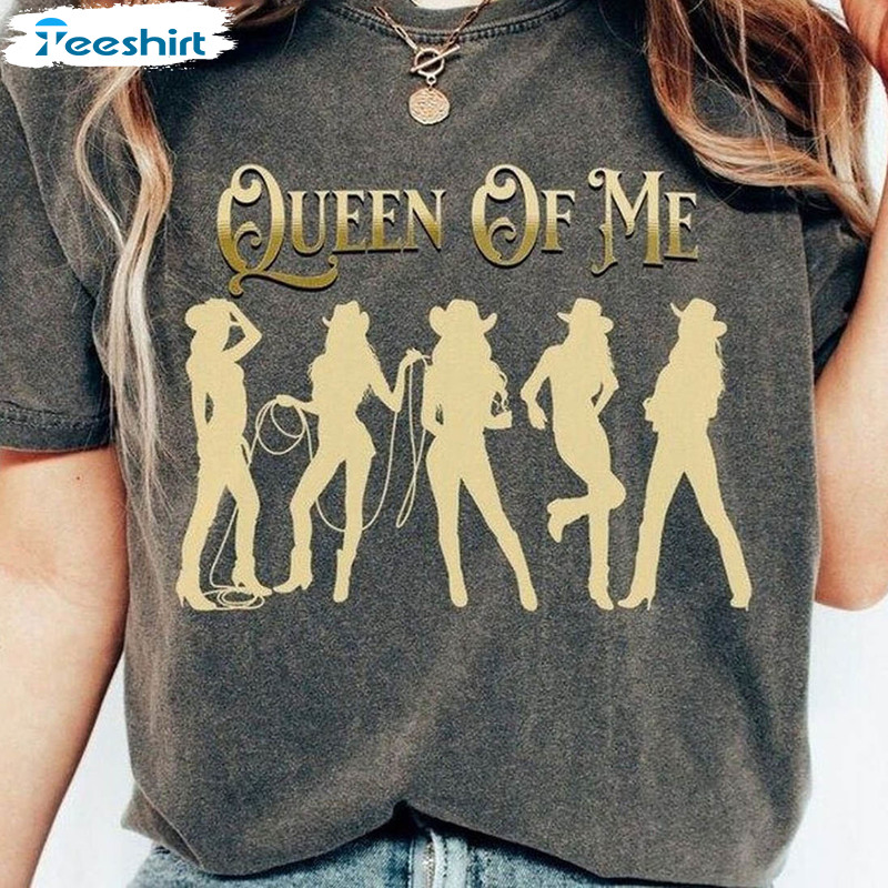 Queen Of Me Tour Shirt, Shania Twain Crewneck Unisex T-shirt