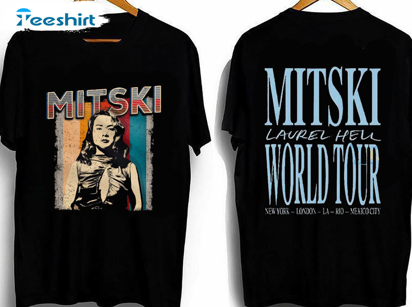 Mitski Laurel Hell World Tour 2022 Shirt, Trending Sweater Short Sleeve