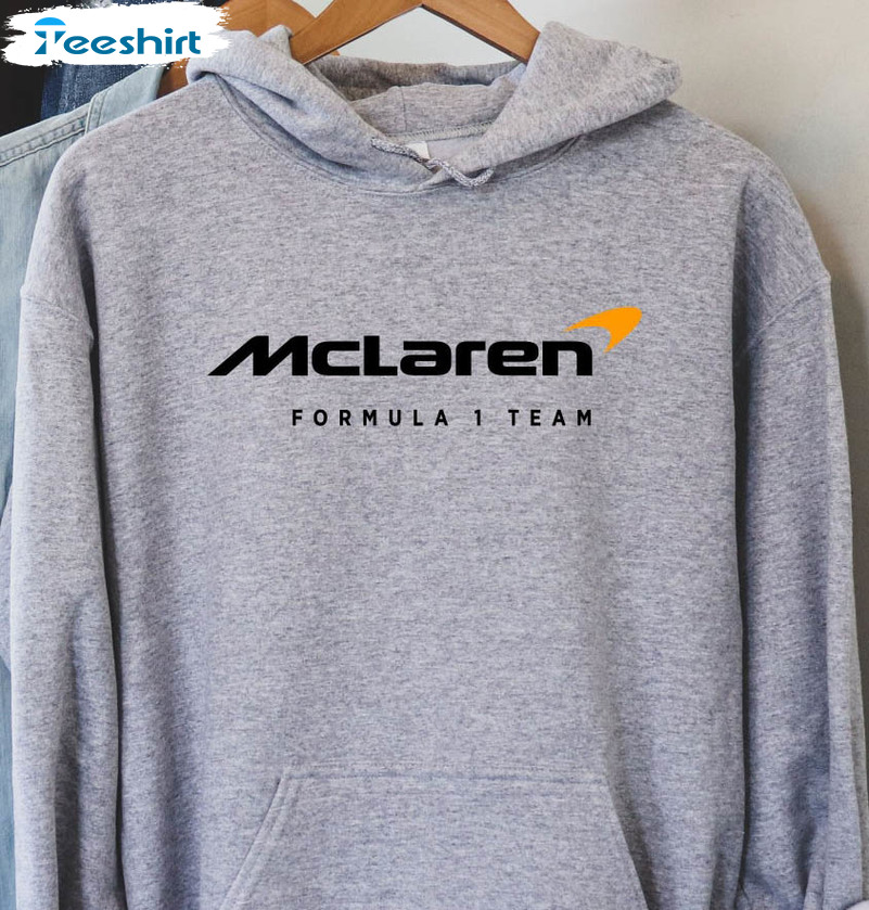 Mclaren F1 Team Shirt, Lando Norris Crewneck Unisex Hoodie