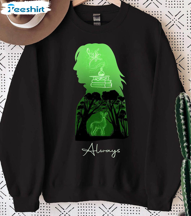 After All This Time Always Sweatshirt, Wizard Sweater Short Sleeve