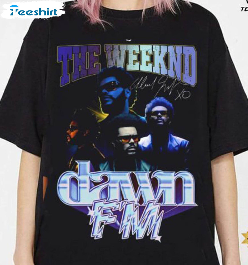 The Weeknd Vintage Shirt, After Hours Til Dawn Tour 2022 Tee Tops Long Sleeve