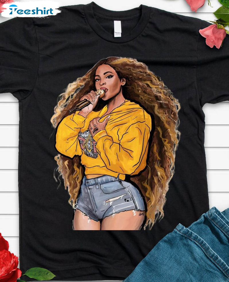 Beyonce American Singer Shirt, Beyonce Tour Short Sleeve Tee Tops