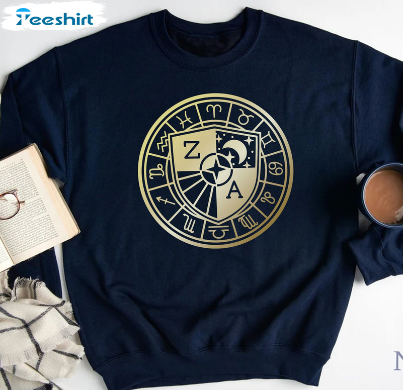 Zodiac Academy Sweatshirt, Solaria Booktok Short Sleeve Tee Tops