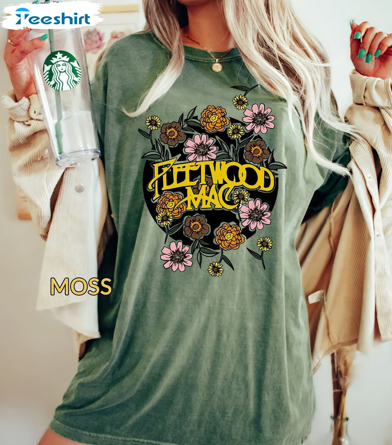 Fleetwood Mac Vintage Shirt, Stevie Nicks Unisex Hoodie Long Sleeve