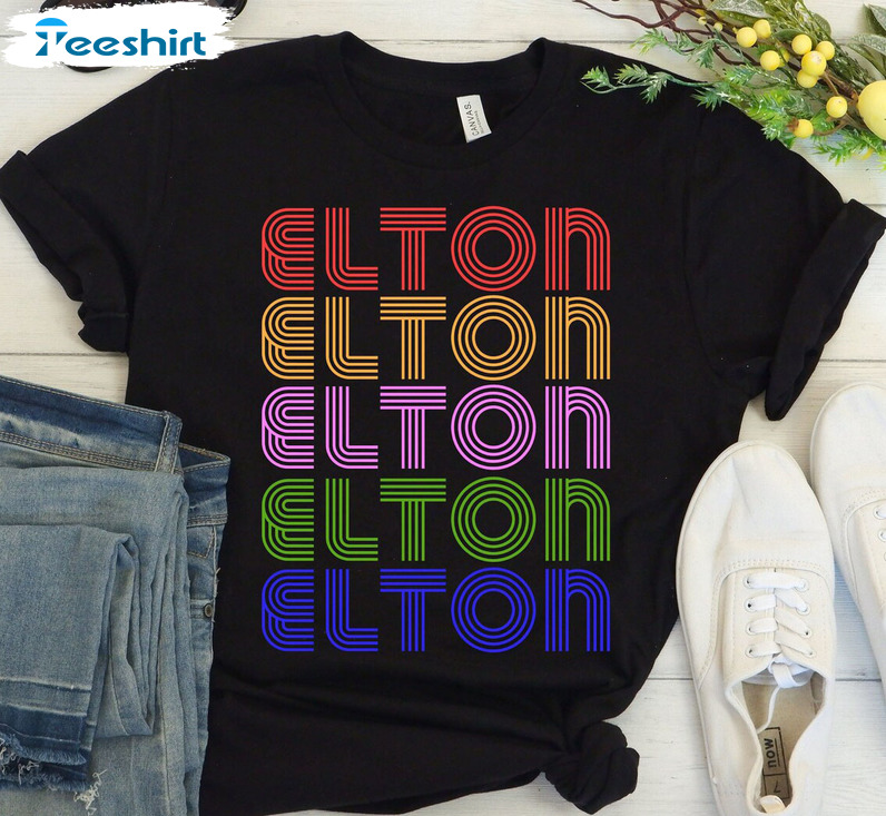 Elton Tour Shirt, Rockstar Trending Unisex T-shirt Unisex Hoodie