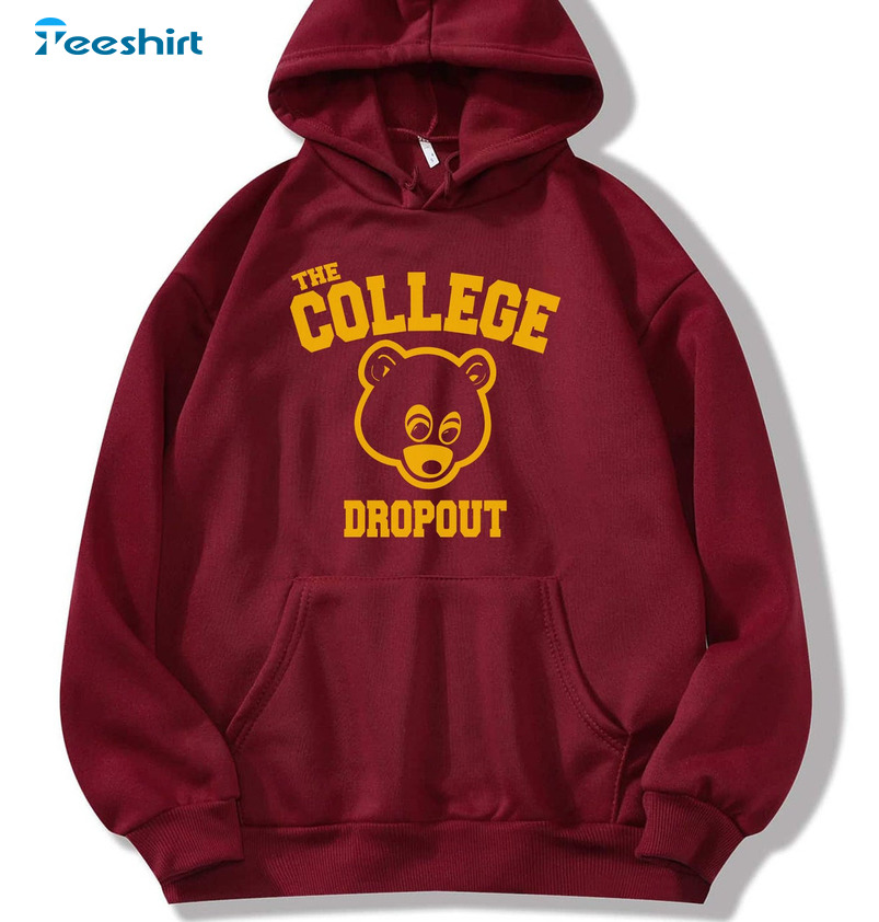 The College Dropout Vintage Shirt, Kanye Bound Yeezy Sweatshirt Short Sleeve
