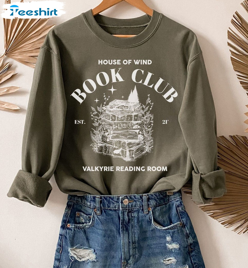 House Of Wind Book Club Shirt, Night Court Acotar Velaris Unisex Hoodie Sweater