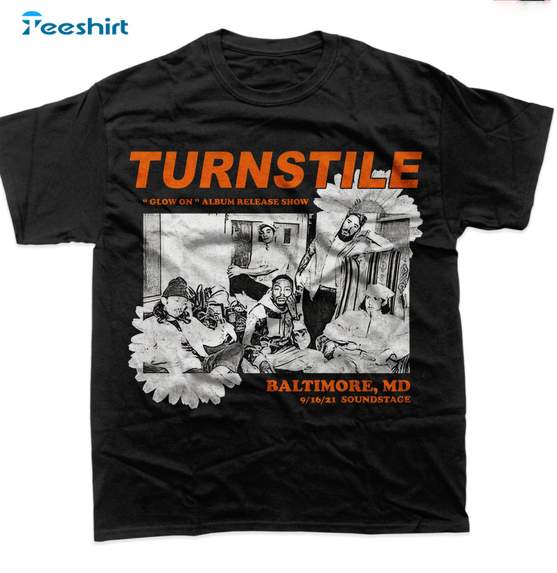 Turnstile Glow On Album Sweatshirt, Unisex T-shirt