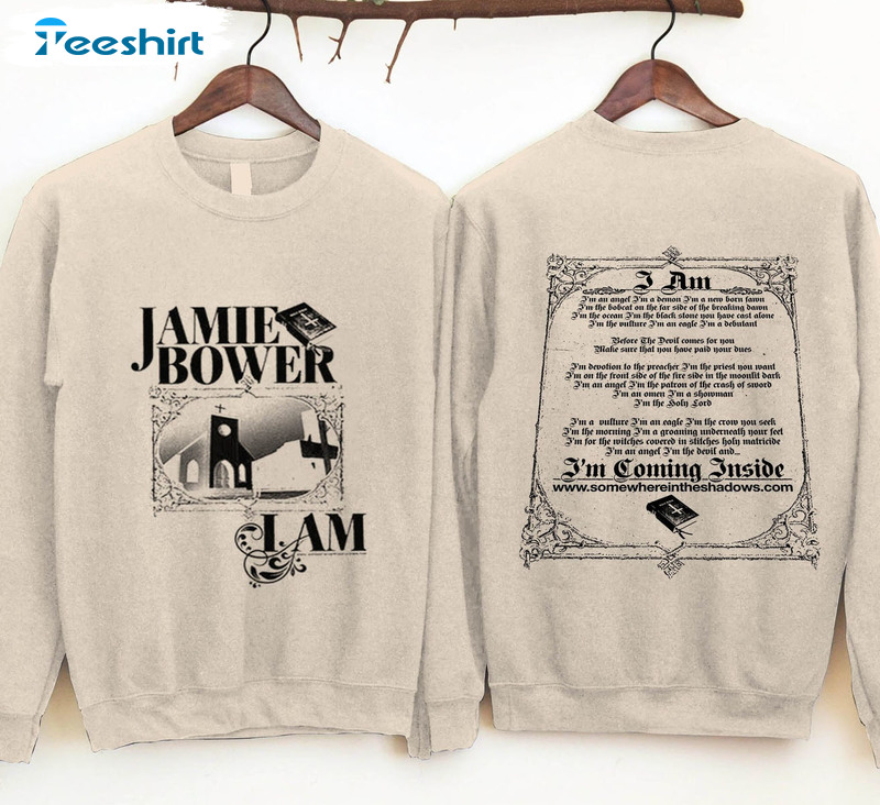 Jamie Bower I Am Shirt, Jamie Campbell Bower Short Sleeve Tee Tops