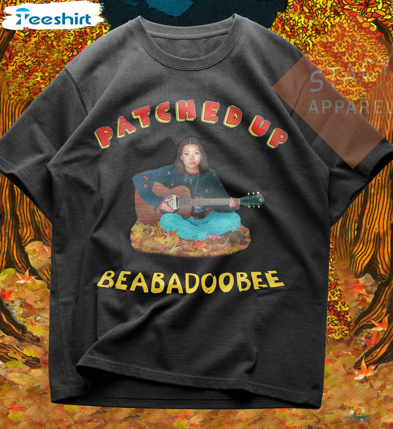 Patched Up Beabadobee Trending Short Sleeve , Sweatshirt