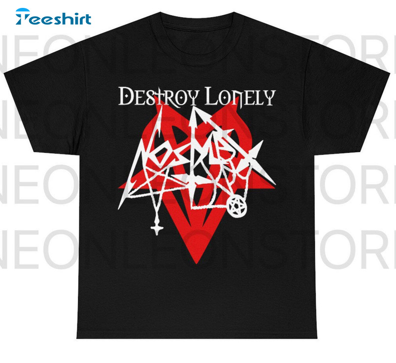 Destroy Lonely Shirt, Ken Carson Unisex Hoodie Long Sleeve