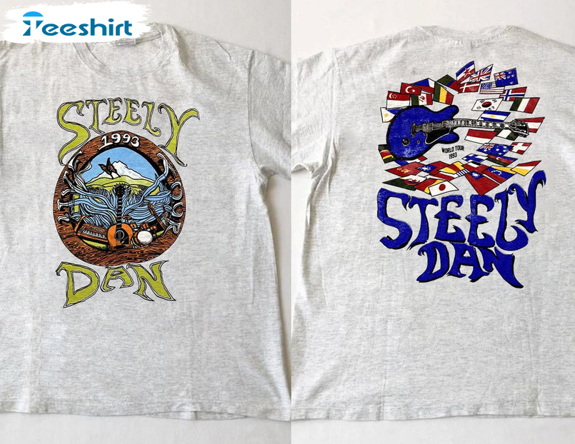 1993 Steely Dan World Tour Shirt, Live 1993 Trending Unisex T-shirt Unisex Hoodie