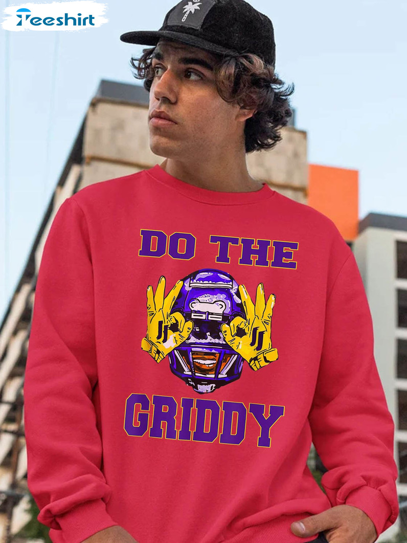 Do The Griddy Shirt, Justin Jefferson Griddy Sweater Unisex T-shirt