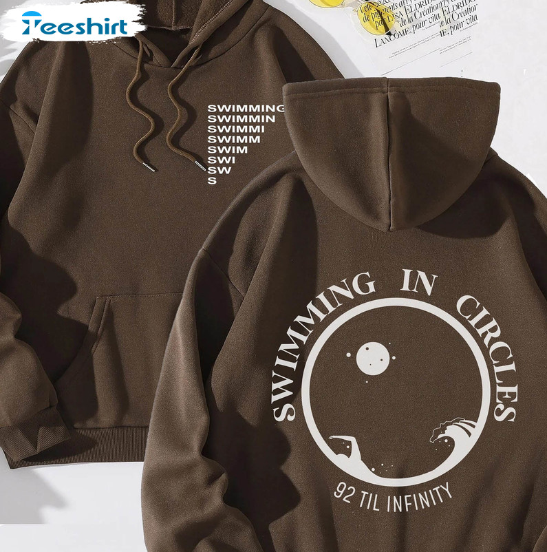 Swimming Circles Trending Shirt, Mac Miller Vintage Sweatshirt Long Sleeve
