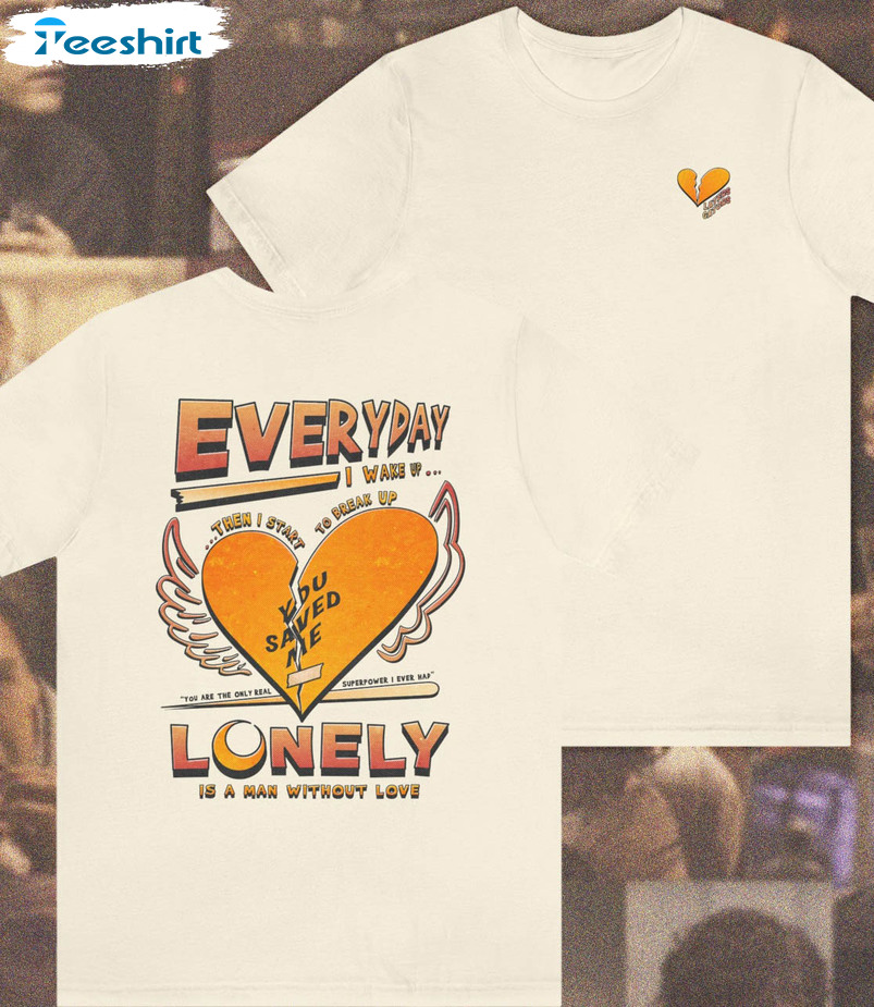 Every Day Lonely Shirt, Moon Knight Crewneck Unisex T-shirt