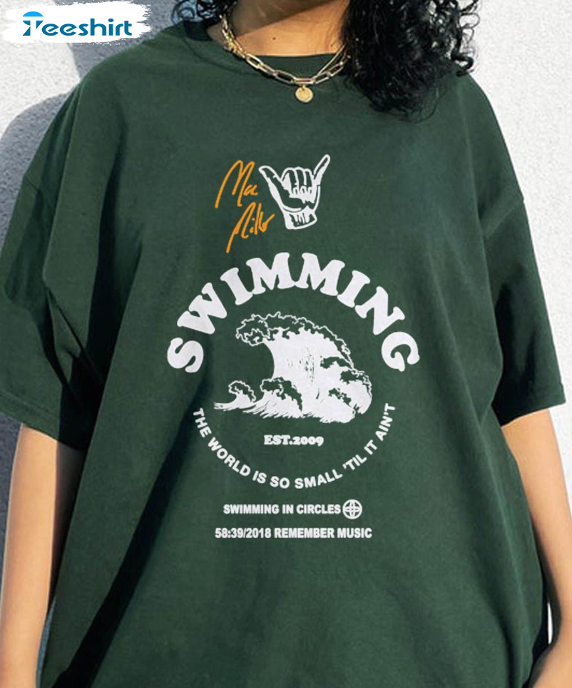 Swimming In The Wave Mac Miller Best T-Shirt