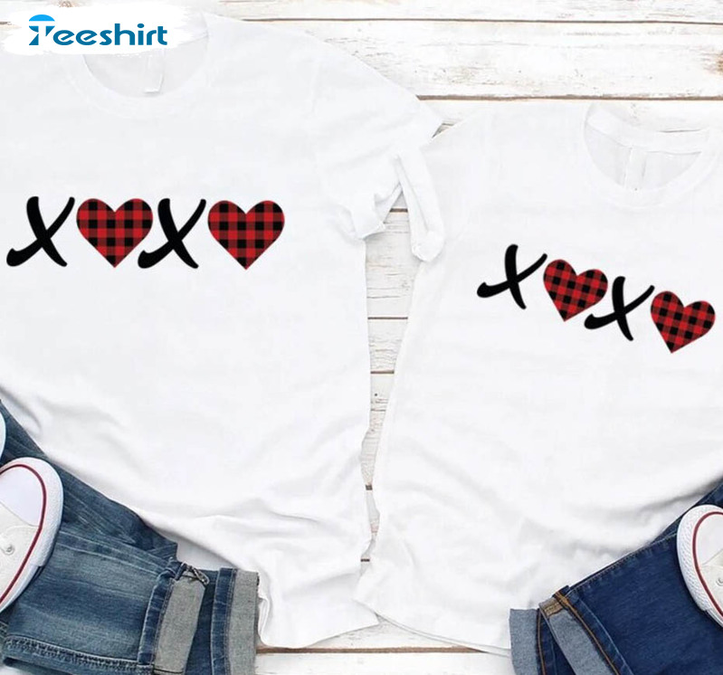 Xoxo Valentines Day Trendy Shirt, Funny Unisex Hoodie Crewneck