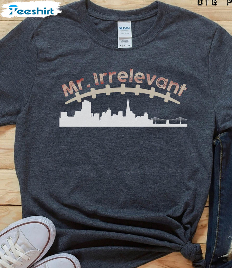 Mr Irrelevant Sweatshirt, San Francisco Vintage Unisex Hoodie Long Sleeve