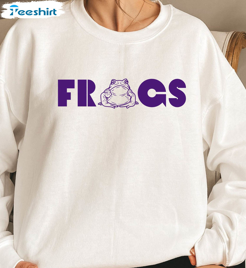 Tcu Horned Frogs Shirt, Football Playoffs Texas Crewneck Unisex T-shirt