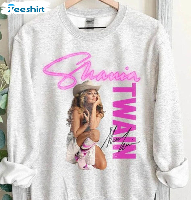 Shania Twain Shirt, Shania Twain 90s Vintage Sweatshirt Long Sleeve