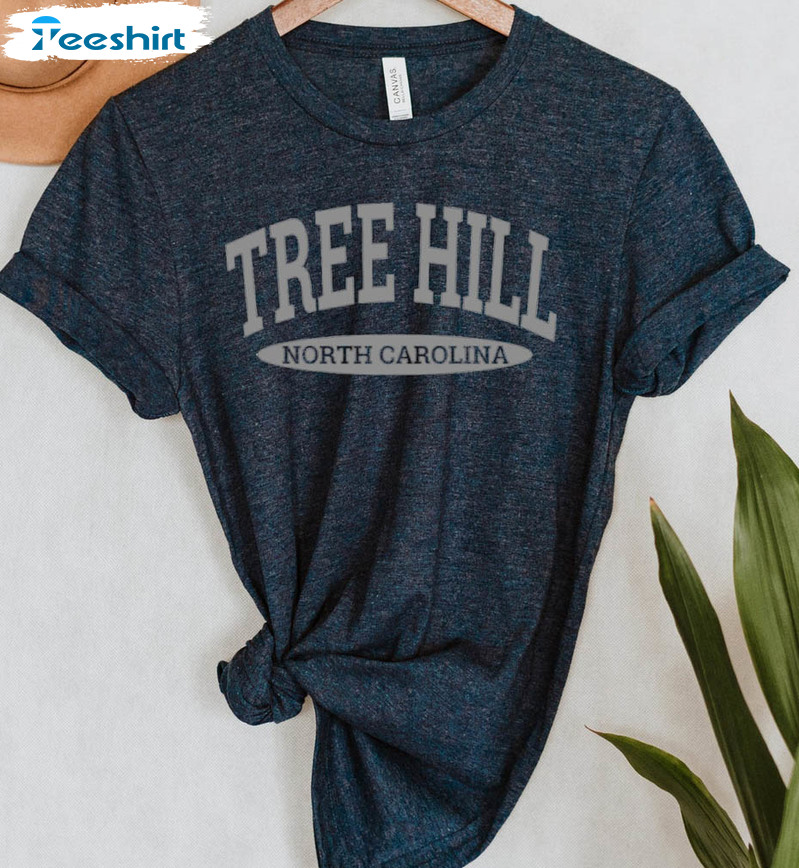 Tree Hill North Carolina Shirt, Tree Hill Vintage Unisex Hoodie Short Sleeve