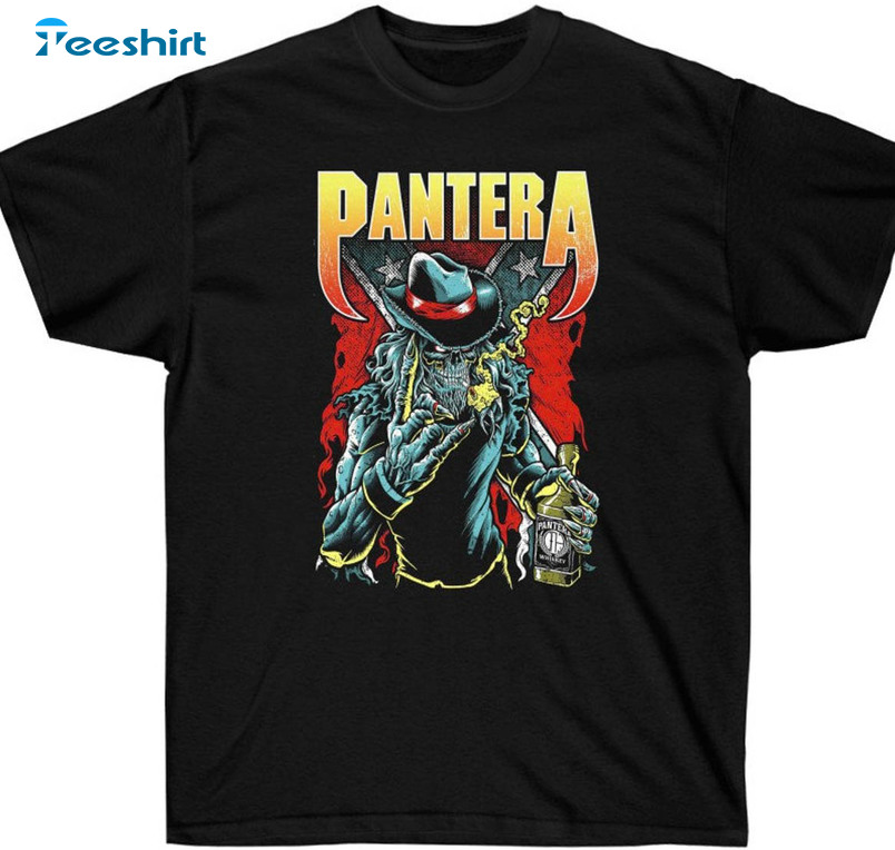 Pantera Trendy Shirt, Vintage Hard Rock Unisex Hoodie Long Sleeve